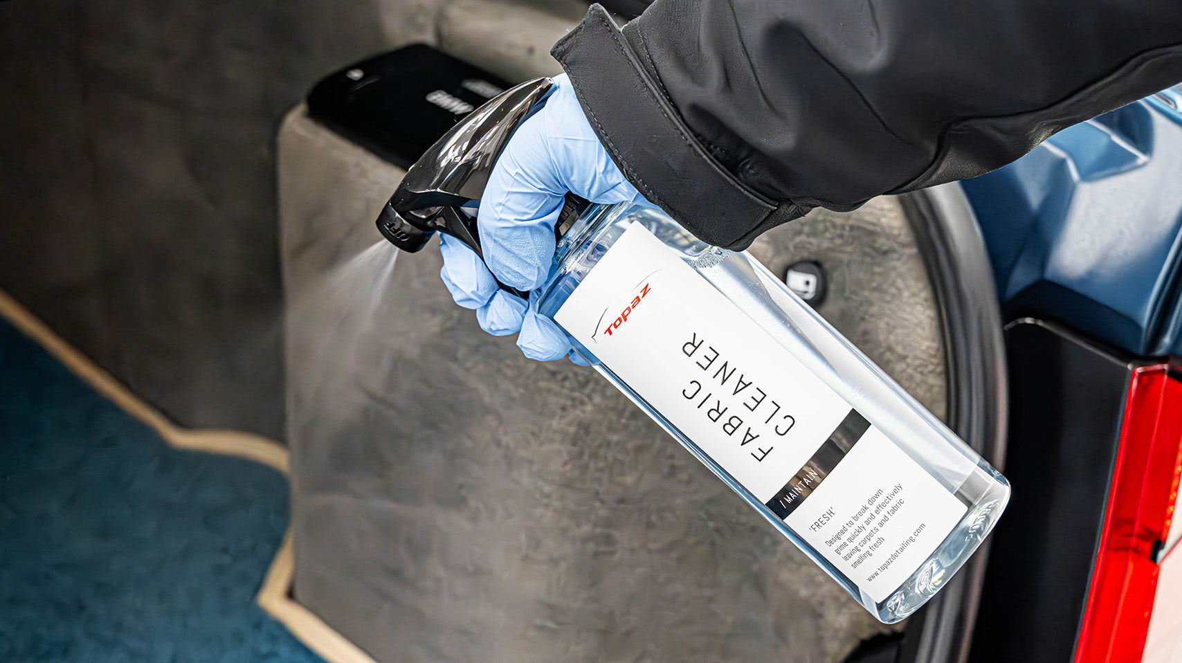 How to use Fabric Cleaner