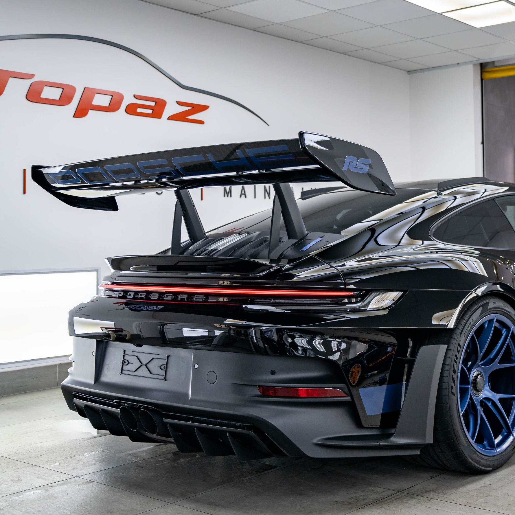 911 (992) GT3 RS Sonderwunsch Style Spoiler Decal