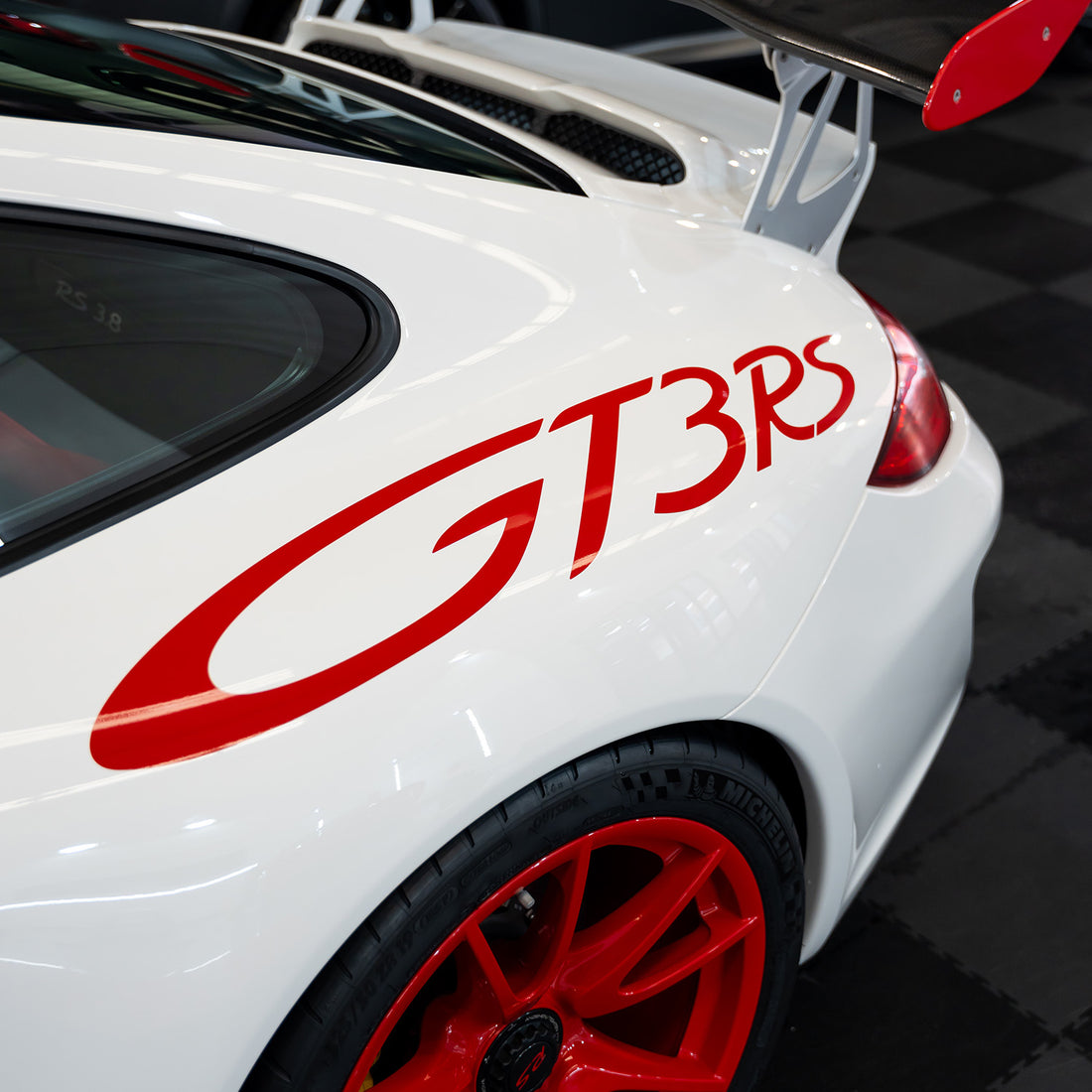 997 GT3RS Side & Rear Quarter Decals