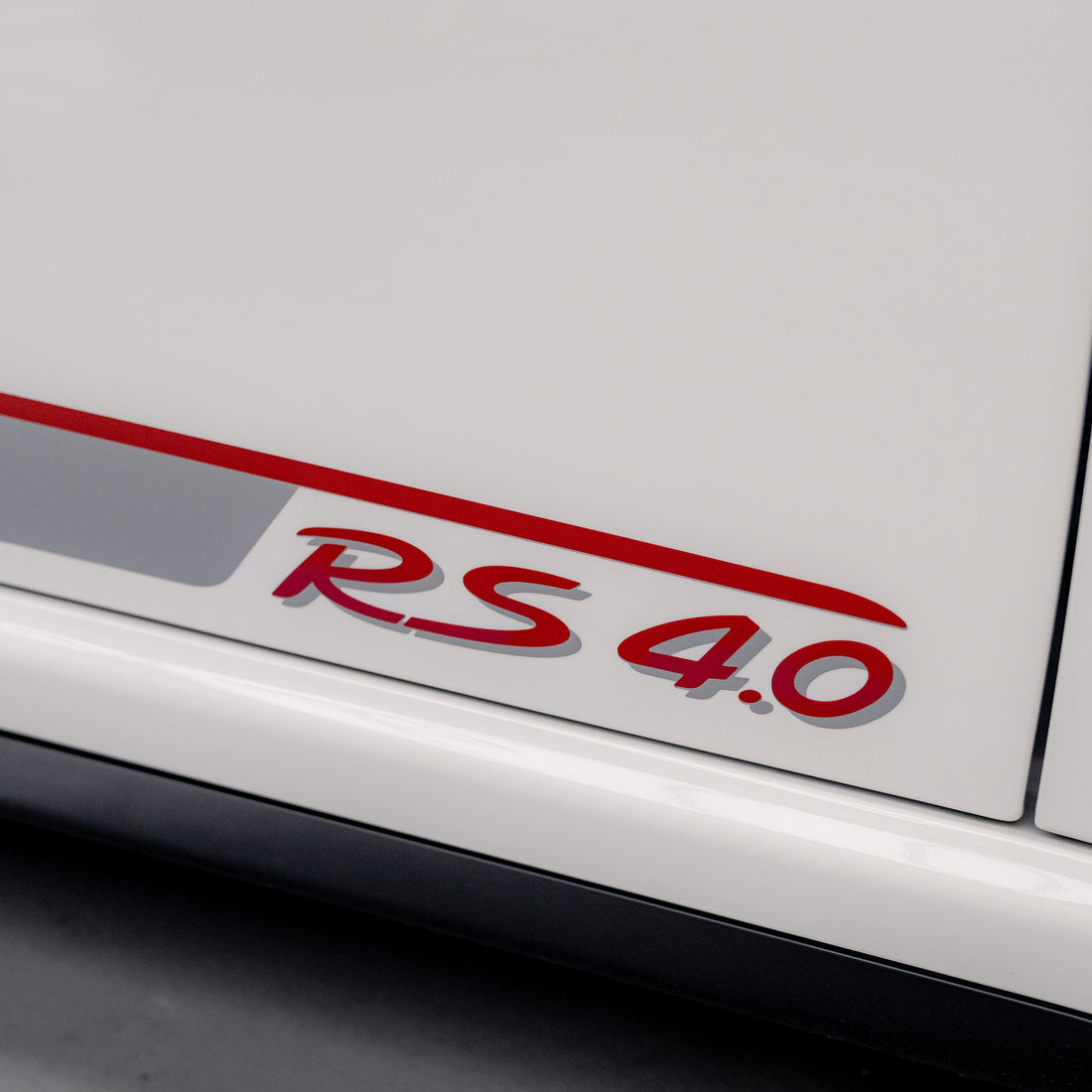 911 (997) GT3 RS '4.0' Style Door and Boot Lid Decals