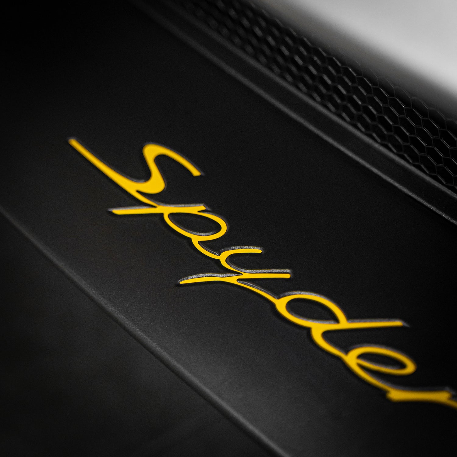 718 Spyder RS Style Front Splitter Decal