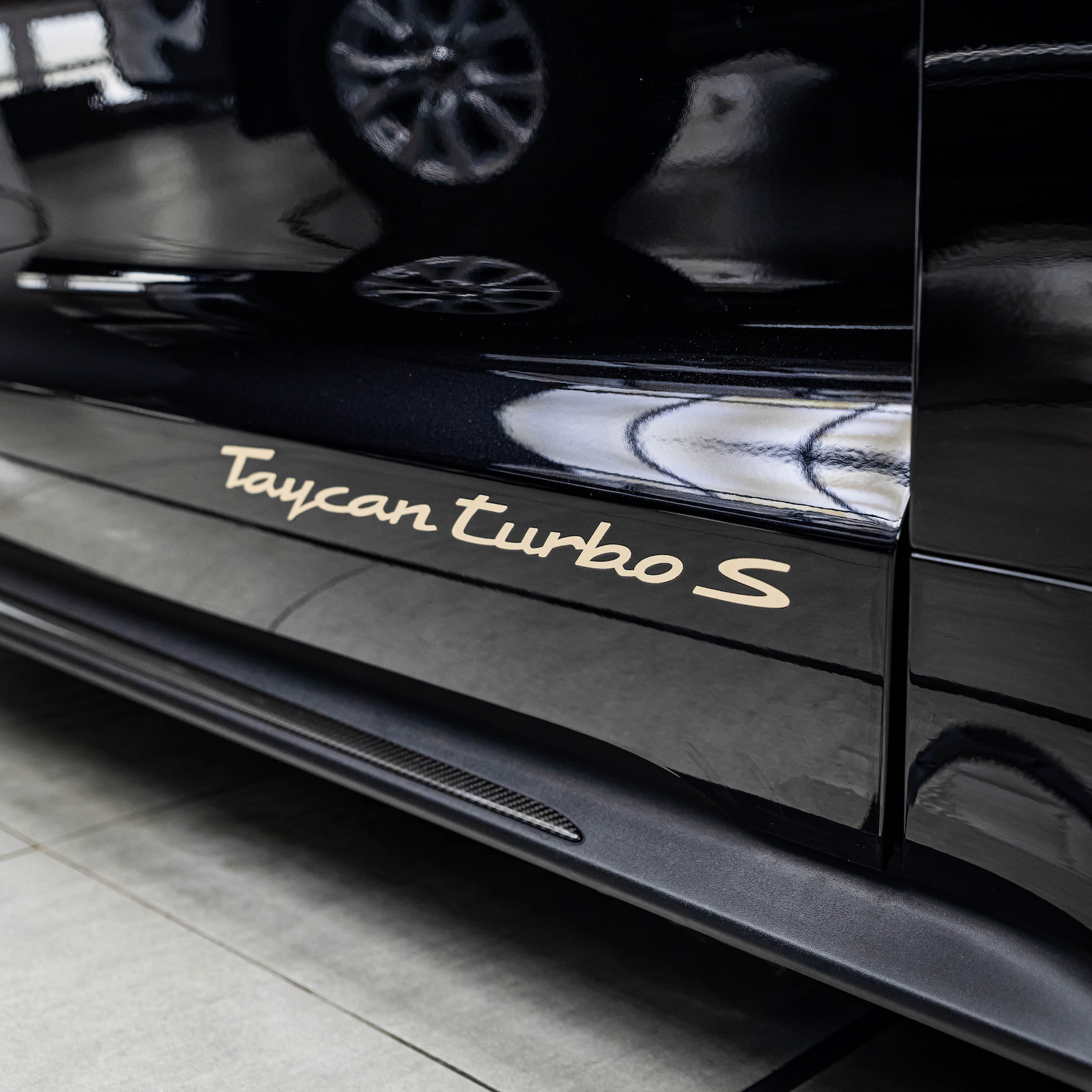 Taycan Turbo S Door Decal (x2)